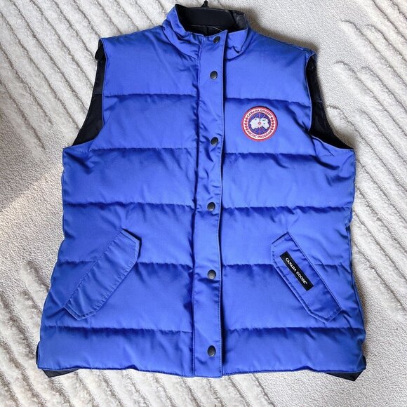 CANADA GOOSE Freestyle Crew Down Vest PBI ROYAL BLUE Womens Size XL - AU… - Picture 3 of 14